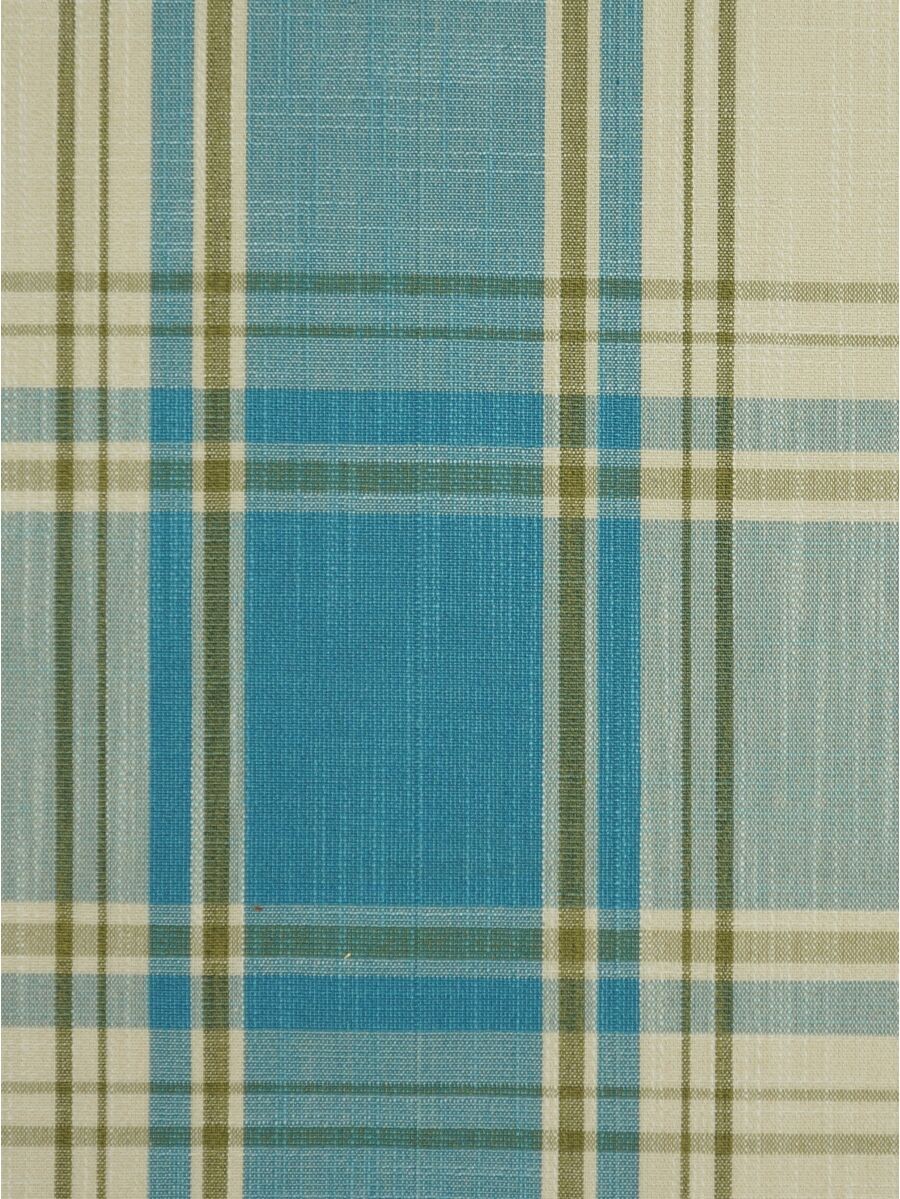 Big Plaid Blackout Double Pinch Pleat Extra Long Curtains