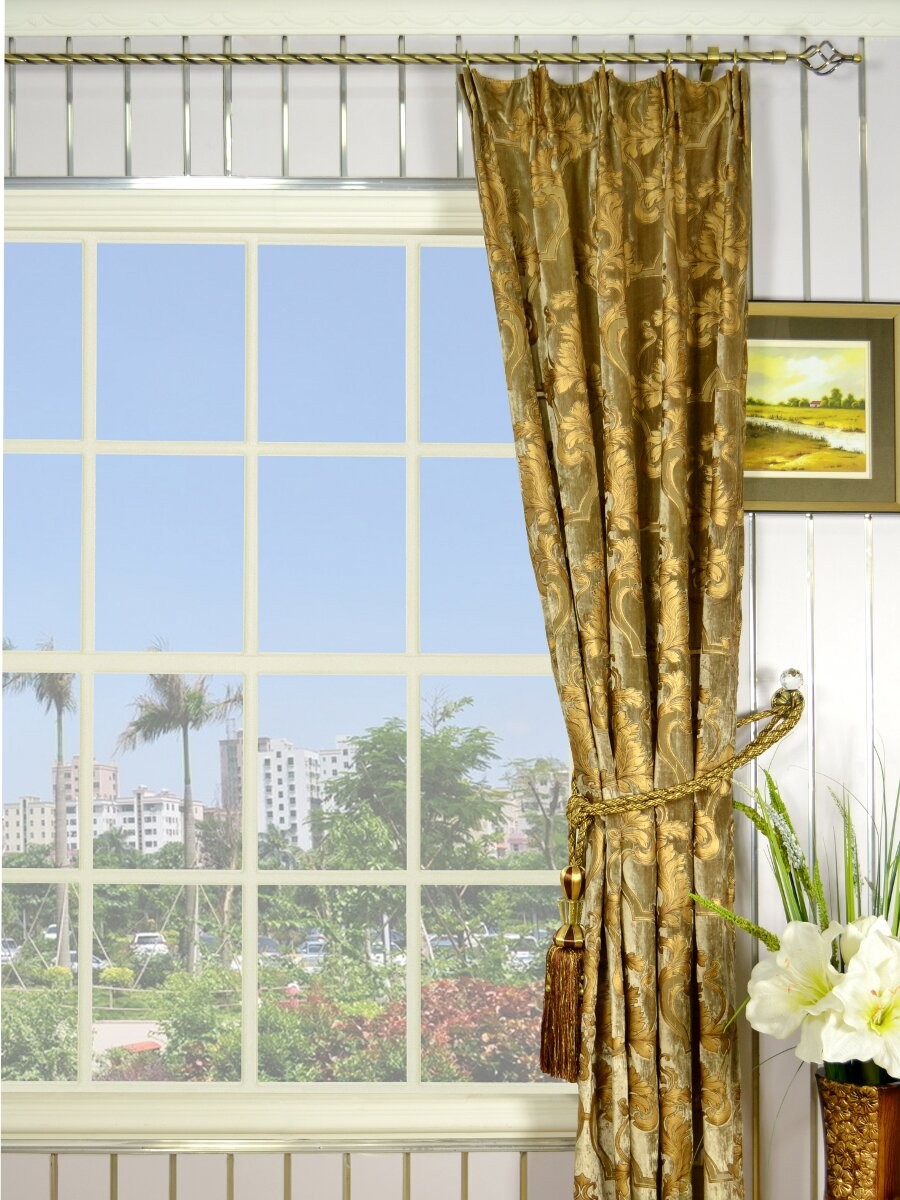 Regal Fl Damask Versatile Pleat Velvet Curtains Regal Fl Damask Versatile