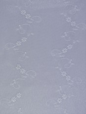 Elbert Vine Floral Pattern Embroidered Versatile Sheer Curtains