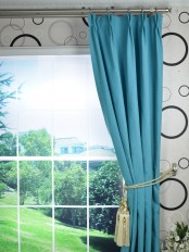 Extra Long Hudson Solid Blackout Double Pinch Pleat Curtains