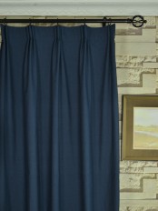 Extra Wide Hudson Cotton Blend Solid Versatile Pleat Curtains