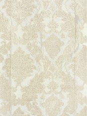 Rainbow Embroidered Damask Dupioni Custom Made Curtains (Color: Ivory)