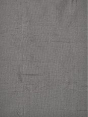 Oasis Solid Gray Dupioni Silk Fabrics