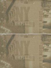 Eos NY Empire Printed Faux Linen Custom Made Curtains