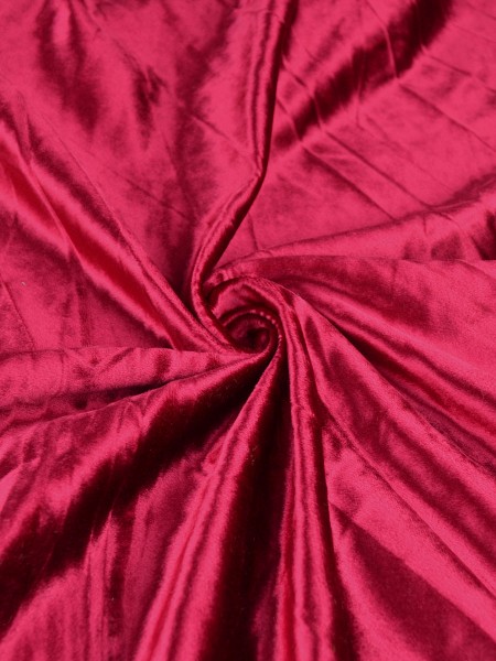 63 Inch 96 Inch Whitney Pink Red and Purple Blackout Grommet Velvet Curtains (Color: Alabama Crimson)