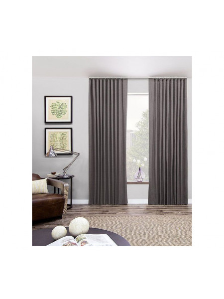 CHR04 Thick Ivory S Fold Curtain Tracks Ceiling/Wall Mount