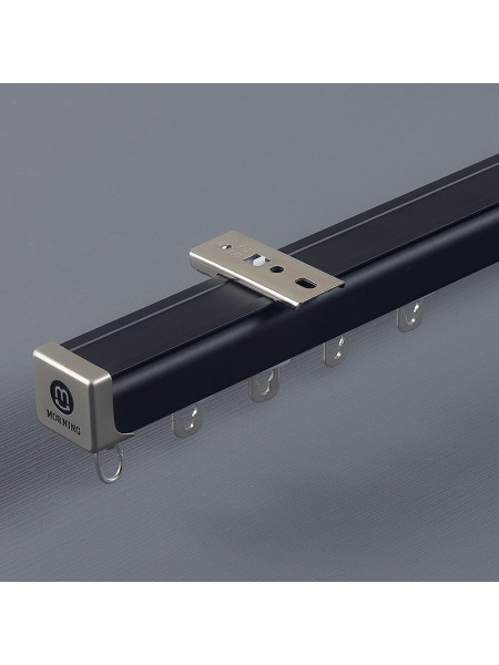 CHR08 Super Thick Big Ivory Black Gold Blue Curtain Tracks Ceiling/Wall Mount For Living Room