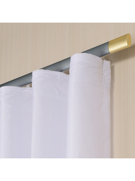 Warrego CHR107 New Design Black Blue Chanpagne Gold S Fold/Wave Fold Curtain Rails Ceiling/Wall Mount