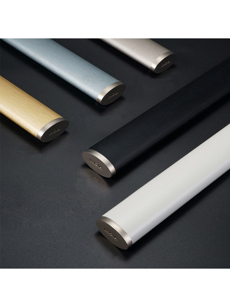 Warrego CHR107 New Design Black Blue Chanpagne Gold S Fold/Wave Fold Curtain Rails Ceiling/Wall Mount