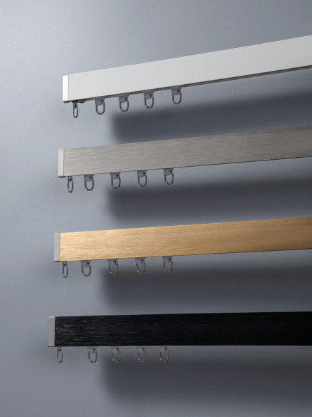 CHR1420 Ceiling/Wall Mounted Hidden Single Curtain Tracks For Living Room
