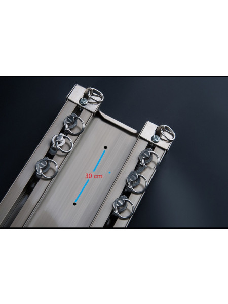 CHR21 Ceiling Mounted Double Curtain Tracks