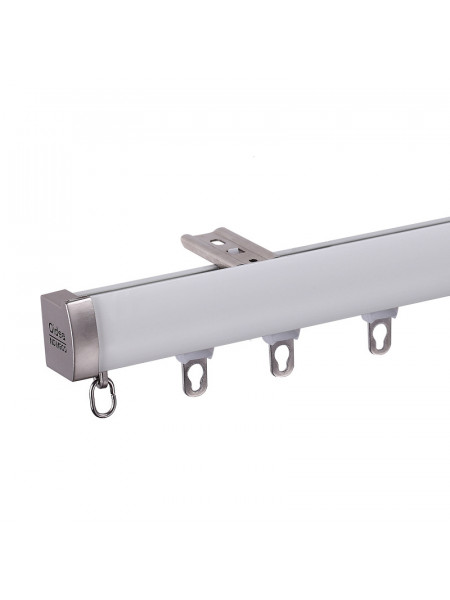 CHR47 New Anti-Light Leakage Design Hidden Ceiling Mounted Curtain Tracks For Living Room
