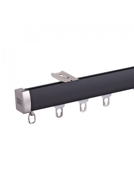 CHR47 New Anti-Light Leakage Design Hidden Ceiling Mounted Curtain Tracks For Living Room