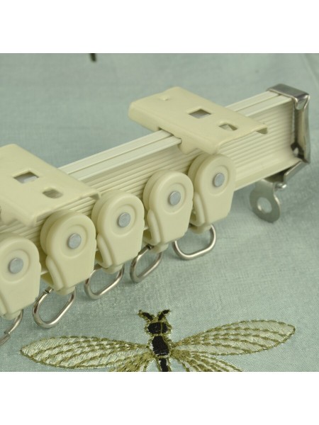 CHR6420 Bendable Aluminum Alloy Single Curtain Track Set