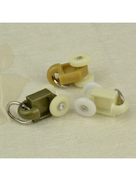 CHR7025 Custom Ceiling & Wall Mount Double Curtain Track Set with Valance Track