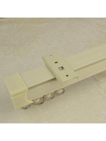QYR7020 Aluminum Alloy Single Curtain Track Set