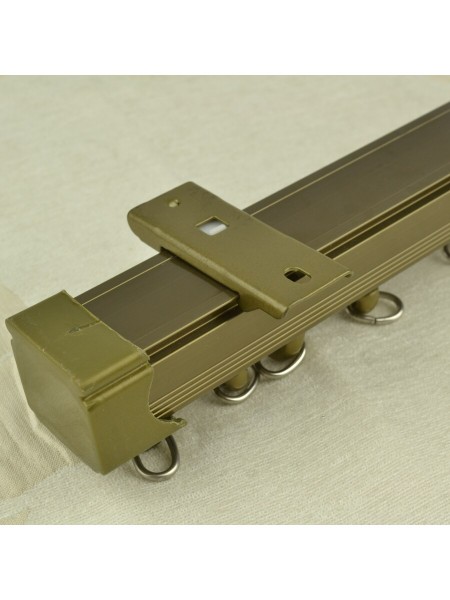 QYR7020 Aluminum Alloy Single Curtain Track Set