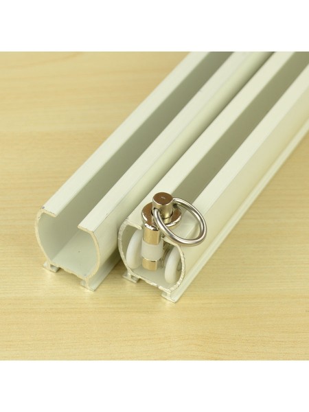 CHR7522 Double Curtain Track Set Cross-section