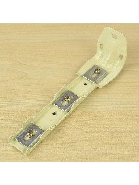 CHR7524 Triple Curtain Track Set with Valance Track Triple Bracket