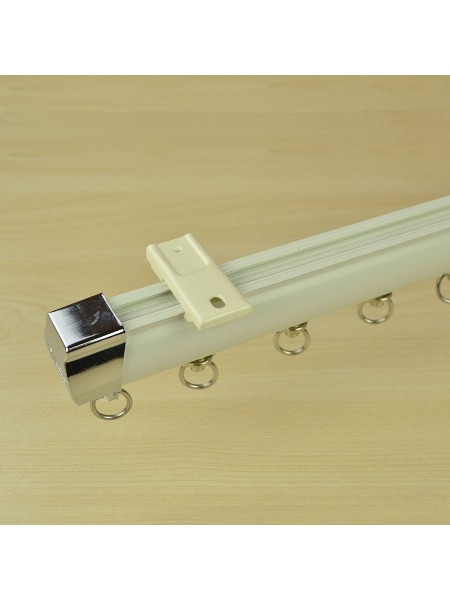 CHR7520 Ceiling & Wall Mount Custom Single Curtain Track Ceiling Mount