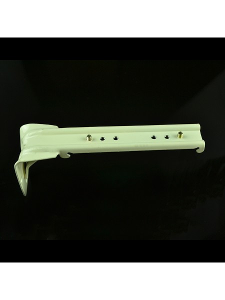 Chr7825 Ivory Wall Mounted Double Curtain Tracks And Rails