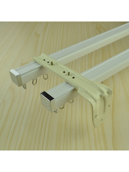 Chr7722 Ceiling Mounted Or Wall Mounted Double Curtain