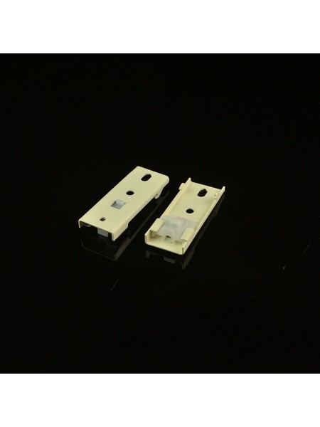 CHR7920 Ivory and Rose Gold Ceiling Mounted or Wall Mounted Single Curtain Tracks Ceiling Bracket