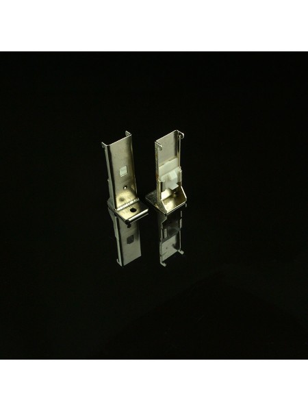 CHR7920 Ivory and Rose Gold Ceiling Mounted or Wall Mounted Single Curtain Tracks Rose Gold Wall Bracket
