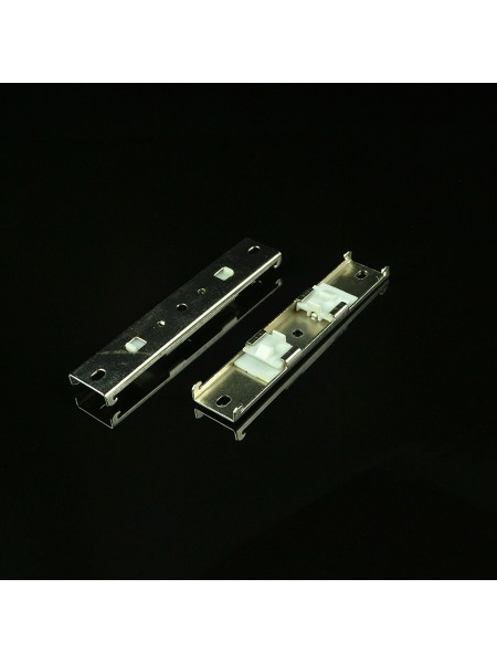 CHR7922 Ivory Ceiling Mounted or Wall Mounted Double Curtain Tracks and Rails Double Ceiling Bracket
