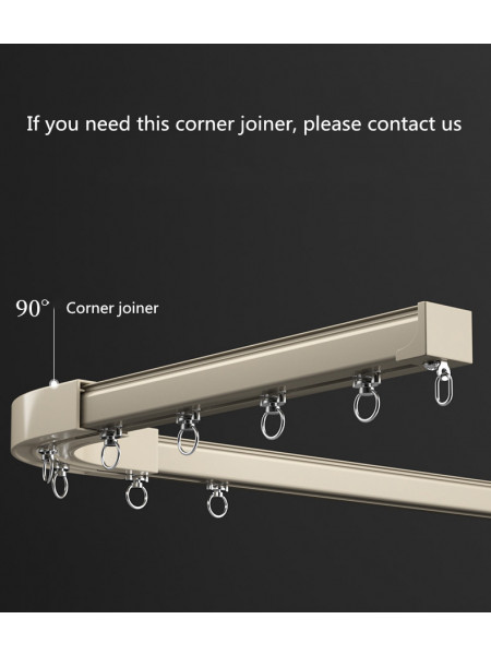 CHR98 Best Ceiling/Wall Mounted Curtain Rails For Heavy Curtains