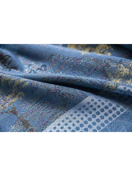 Eyelet Ready Made Blackout Curtains Jacquard Trees Chenille Panels