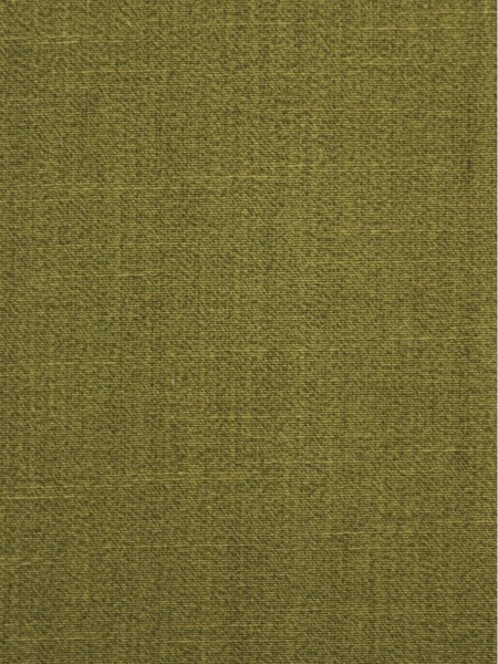 Hudson Yarn Dyed Solid Blackout Custom Made Curtains (Color: Olive)