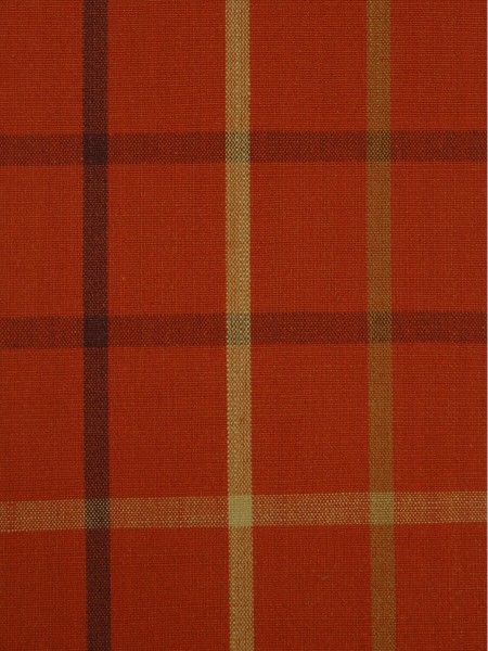 Hudson Yarn Dyed Small Plaid Blackout Double Pinch Pleat Curtains (Color: Dark red)