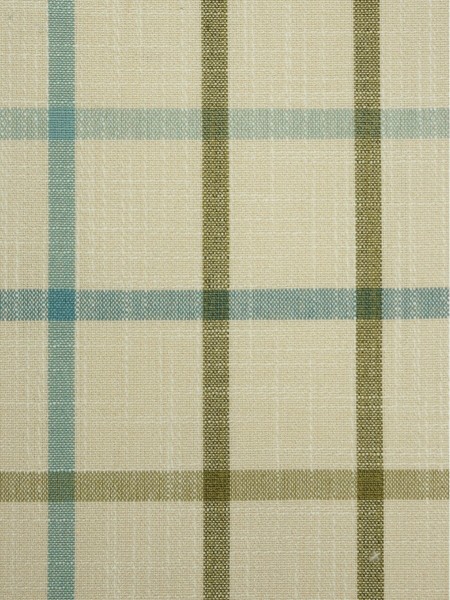 Small Plaid Blackout Double Pinch Pleat Extra Long Curtains 108 - 120 Inch Panel (Color: Capri)