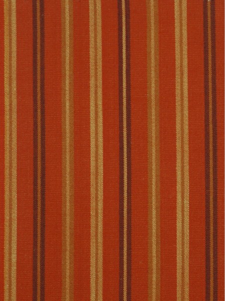 Hudson Yarn Dyed Striped Blackout Fabrics (Color: Amber)