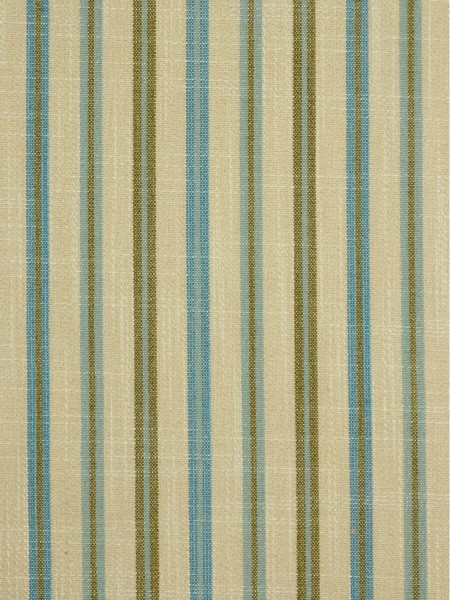 Striped Blackout Double Pinch Pleat Extra Long Curtains 108 - 120 Inch Panels (Color: Vanilla)