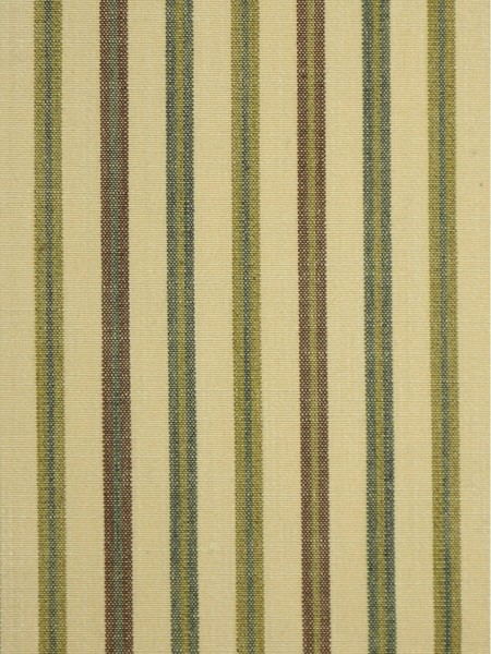 Hudson Yarn Dyed Striped Blackout Fabrics (Color: Fern green)