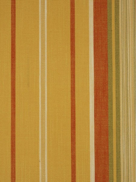 Irregular Striped Double Pinch Pleat Extra Long Curtains 108 - 120 Inch Panels (Color: Terra cotta)