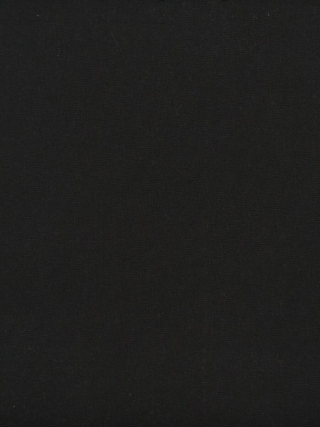 Moonbay Plain Versatile Pleat Cotton Curtains (Color: Black)