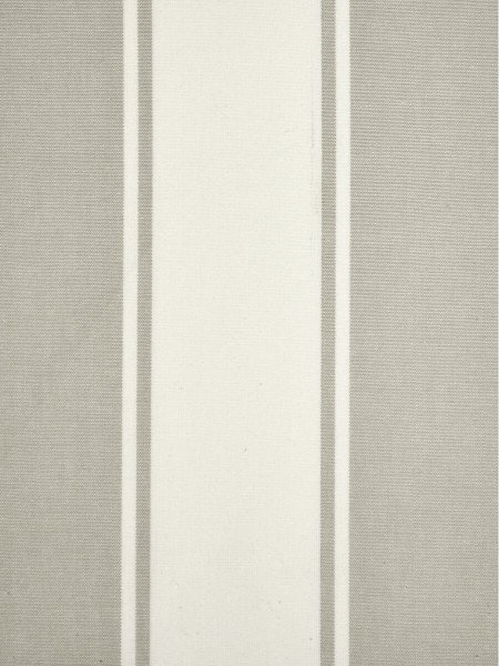 Moonbay Stripe Versatile Pleat Cotton Curtains (Color: Sand)