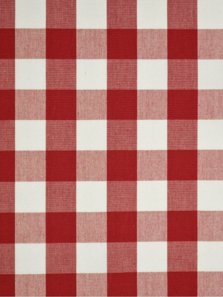 Moonbay Small Plaids Cotton Custom Made Curtains (Color: Cardinal)