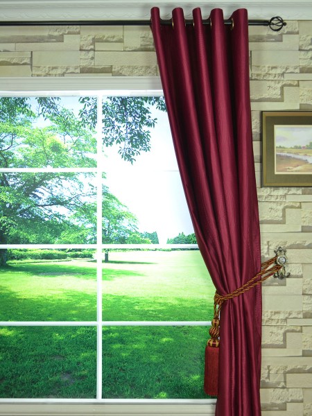 Extra Wide Swan Geometric Waves Grommet Curtains 100 Inch - 120 Inch Curtains