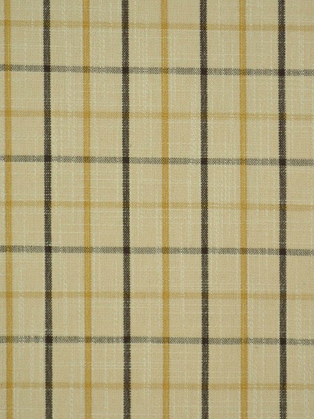 Hudson Cotton Blend Small Plaid Fabric Samples (Color: Coffee)