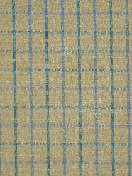 Extra Wide Hudson Small Plaid Back Tab Curtains 100 Inch - 120 Inch Curtains (Color: Capri)