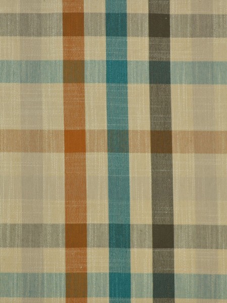 Extra Wide Hudson Middle Check Versatile Pleat Curtains 100 - 120 Inch Curtains (Color: Celadon Blue)