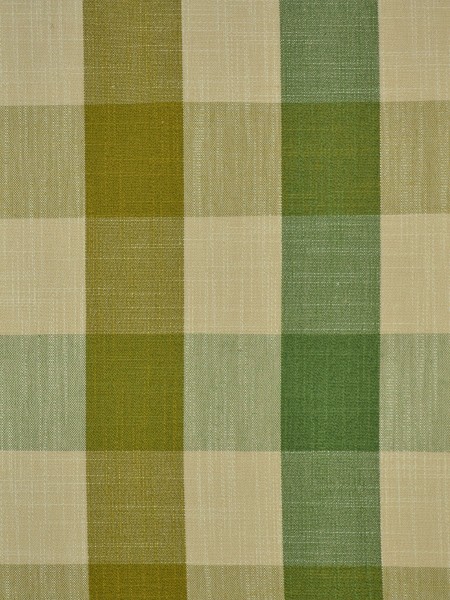 Extra Wide Hudson Bold-scale Check Tab Top Curtains 100 - 120 Inch Curtain Panel (Color: Olive)