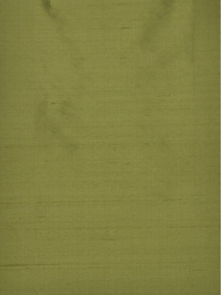 Oasis Solid Green Dupioni Silk Fabrics (Color: Olive drab)
