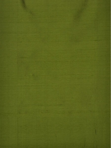 Oasis Crisp Plain Double Pinch Pleat Dupioni Silk Curtains (Color: Fern green)