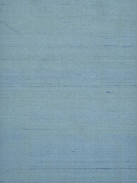 Oasis Solid Blue Dupioni Silk Fabric Sample (Color: Teal blue)