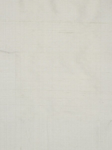 Oasis Solid Natural Dupioni Silk Fabric Sample (Color: Silver)